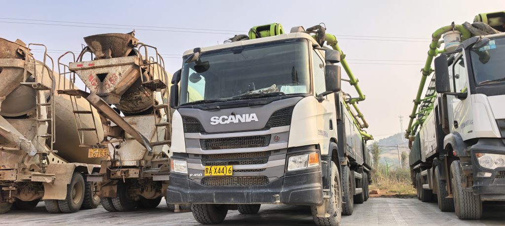 2020 Zoomlion ZLJ5541THBSE 67m Concrete Pump Truck